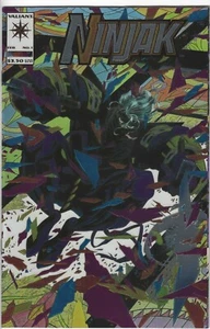Ninjak #1 (1ª serie 1994) cubierta cromada Valiant Comics en estado bastante bueno/casi nuevo - Imagen 1 de 1