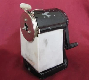 1950s VINTAGE SOVIET RUSSIAN ROTARY DESKTOP PENCIL SHARPENER - Picture 1 of 8