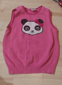 Gymboree Panda Academy Vest Size 7/8