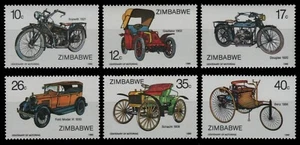 Zimbabue 1986 - Mi-N.o 350-355 ** - Estampillada sin montar o nunca montada - transporte - Imagen 1 de 1