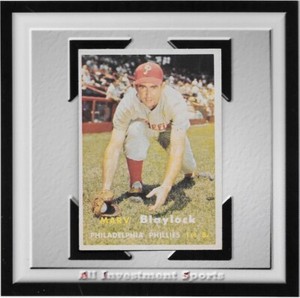 1957 Topps MARV BLAYLOCK #224 NM Philadelphia Phillies *fabulous card* dd3