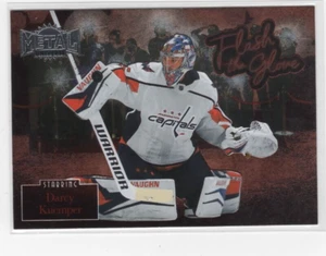 Darcey Kuemper 22-23 Metal Universe Flash the Glove #FL-11 Washington Capitals - Imagen 1 de 1
