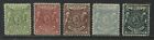 British East Africa 1896 Various Values To 4 Annas Mint O.G. Hinged
