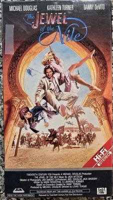 THE JEWEL OF THE NILE (vhs) Sealed CBS Fox Red Letter Watermark. NEW. M. Douglas - Image 1 of 2