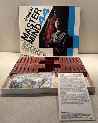 Vintage MASTER MIND 44 Board Game (1977) ~ Complete with Instructions - Image 1 of 4
