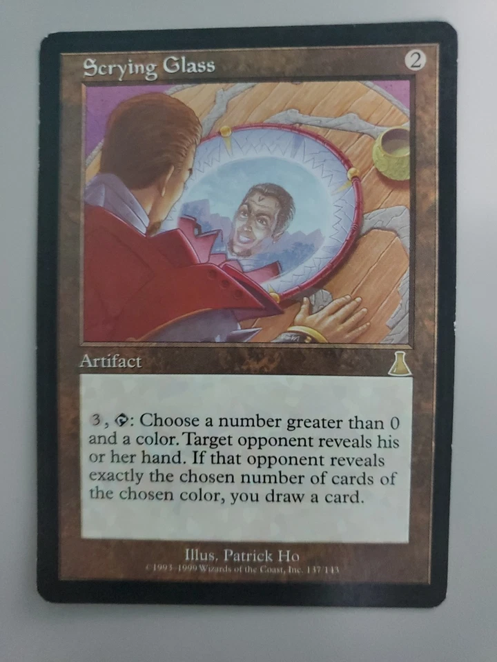 MTG Scrying Glass Urza's Destiny Regular Rare LP - Image 1 of 1