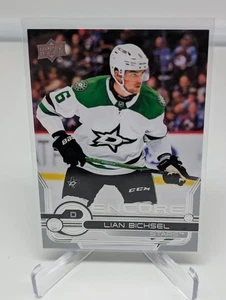 2024-25 Upper Deck Extended Series #E-15 Lian Bichsel Encore Dallas Stars - Bild 1 von 2