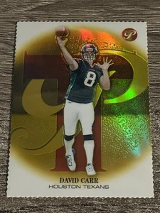 David Carr 2002 Topps Pristine GOLD REFRACTOR Rookie #170 (57/79) NM-MT RC RARE - Picture 1 of 2