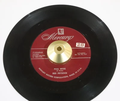 RARE Red Prysock 45 Pog Wog / Head Snappin' MERCURY 71054 Jazz Bop 1957 - Image 1 of 4