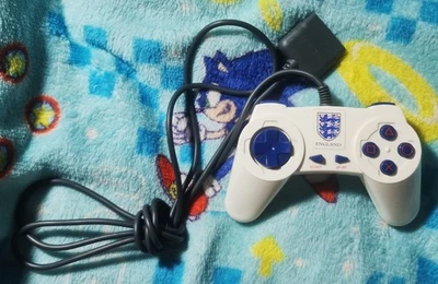 PlayStation 1 PS1 PSX Controller England Edition Gamester football three lions - Image 1 of 4