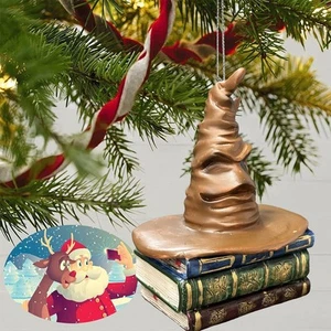 Sorting Hat Christmas Ornament Sorting Hat Ornament Hat Ornament With Ornament - Picture 1 of 5