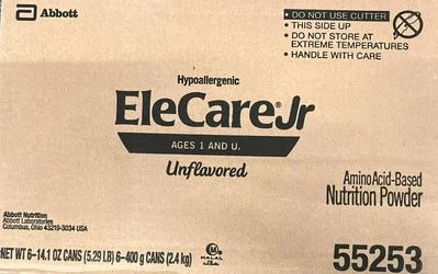 6 банок EleCare Jr без вкуса детская формула БЫСТРАЯ ДОСТАВКА! НАДЕЖНЫЙ ПРОДАВЕЦ! - Изображение 1 из 2