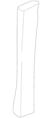Genuine Ford Window Molding 4W1Z-5420554-AAA - Imagem 1 de 4