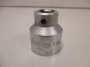 Herbrand S-136 USA 1/2 Antrieb 12 Punkt 1-1/8 Steckschlüssel - Bild 1 von 4