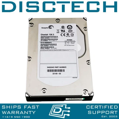 LSI  Engenio 22149-03 22149-04 Seagate Cheetah 15K 146GB ST3146855FC 15K FC HDD - Image 1 of 3