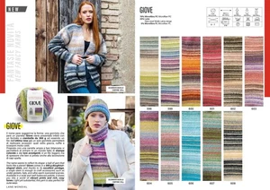 Mondial Giove 300 g hilo degradado 25 % lana virgen tejer lana picar hilo - Imagen 1 de 33