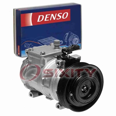 Compresor y embrague de CA Denso para Plymouth Voyager 1996-2000 2,4 L L4 buey de calefacción Foto 1 de 4