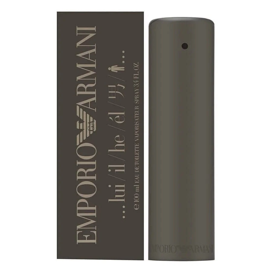 Emporio Armani He por Emporio Armani, spray EDT de 3,4 OZ para hombre Foto 1 de 1