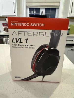 PDP AfterGlow LVL 1 Chat Communicator for Nintendo Switch - Image 1 of 4
