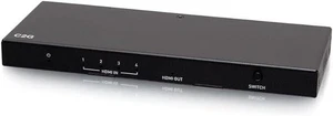 HDMI Switch 4 Ports 4K 60Hz for Blu-rays, gaming consoles, satellite boxes A/V - Picture 1 of 5