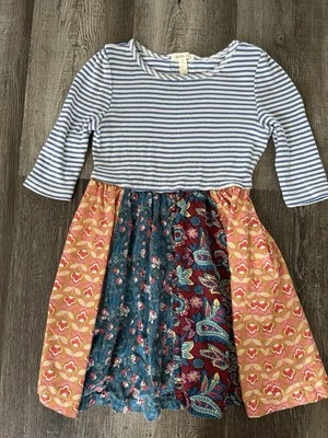 Matilda Jane Friends Forever, Magnolia Dress, Girls Size 6 - Image 1 of 4