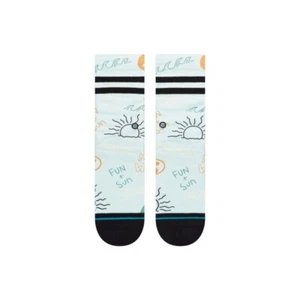 NEW Stance Kid's Casual Dwyane Wade Collection Sun Crew Socks Youth Large 3-5.5 - Picture 1 of 3