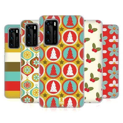 HEAD CASE DESIGNS RETRO CHRISTMAS SOFT GEL CASE FOR HUAWEI PHONES - Image 1 of 4