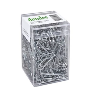 500 dundee Büroklammern silber Metall - Bild 1 von 1