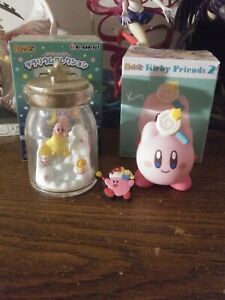 Kirby Re-Ment Terrarium and Kirby Friends Blind Box Figures Set of 2