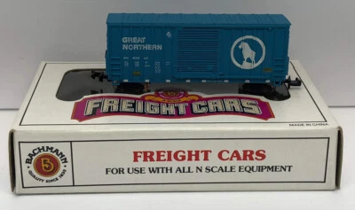 Bachmann #71250 41' Hi-Cube Box Car Great Northern GN #53342 N Scale - Image 1 of 4