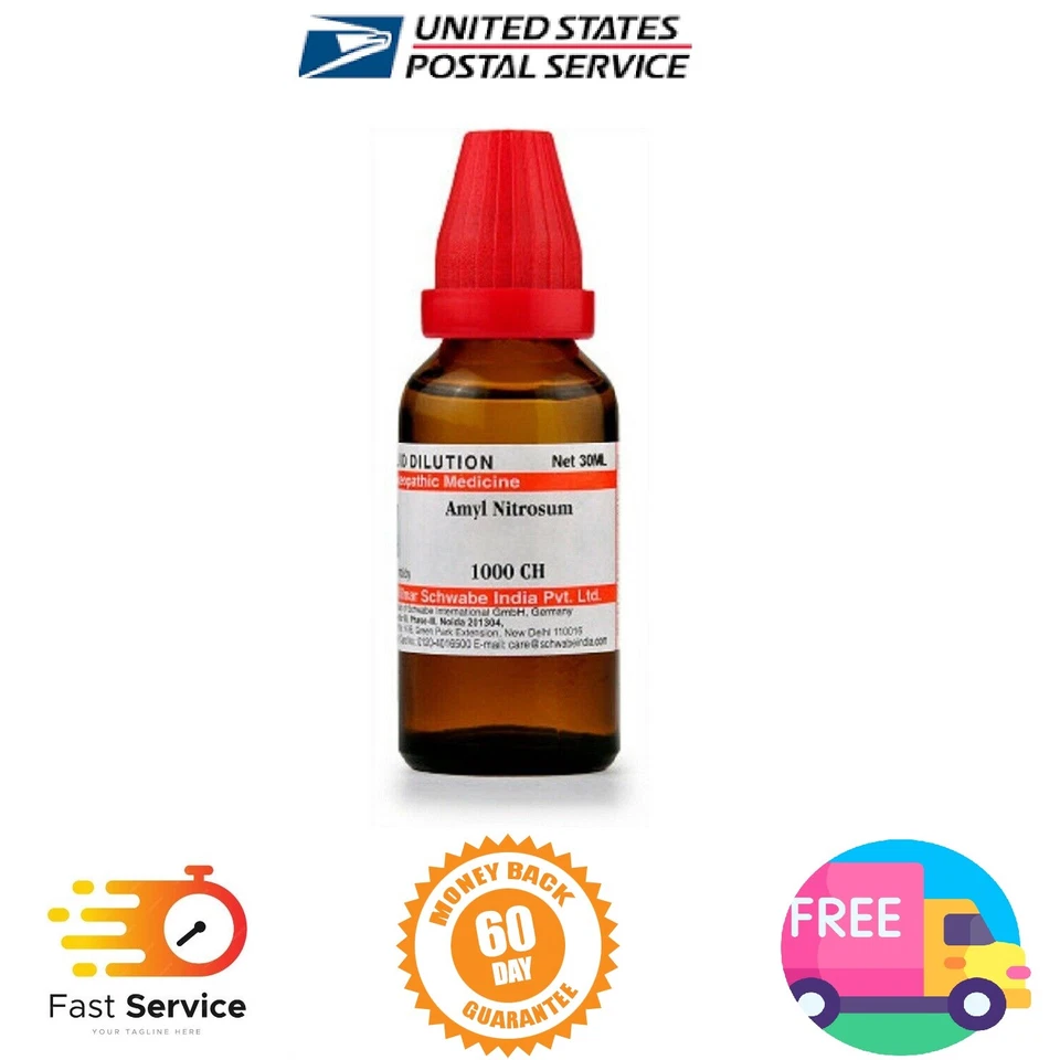 Willmar Schwabe Homeopatía Amyl Nitrosum (30 ML) (Seleccionar Potencia) Foto 1 de 1