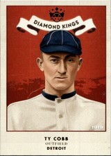 Ty Cobb 2019 Diamond Kings Baseball - 1919 #DK7 - Detroit Tigers