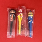 3x McDonalds Juniortüte Stifte 1983 Neu Super Selten Happy Meal Ronald Pen