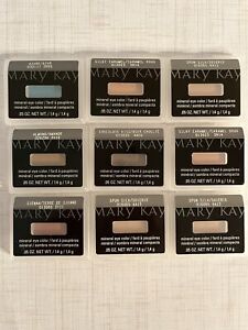 Mary Kay Mineral Eye Shadow Color You Choose Shade Spun Silk Caramel Sienna New