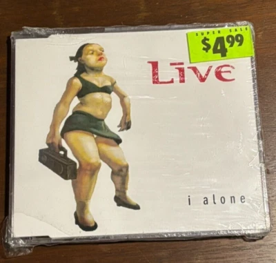 LIVE  - I ALONE (1994) CD Single, include rare acoustic version. FACTORY SEALED! - Image 1 of 2