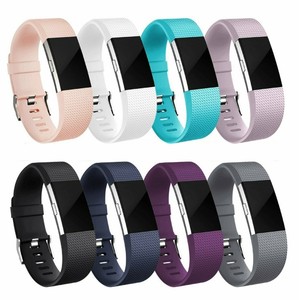 For OEM Fitbit Charge 2 /  2 HR Replacement Silicone Bracelet Watch Band