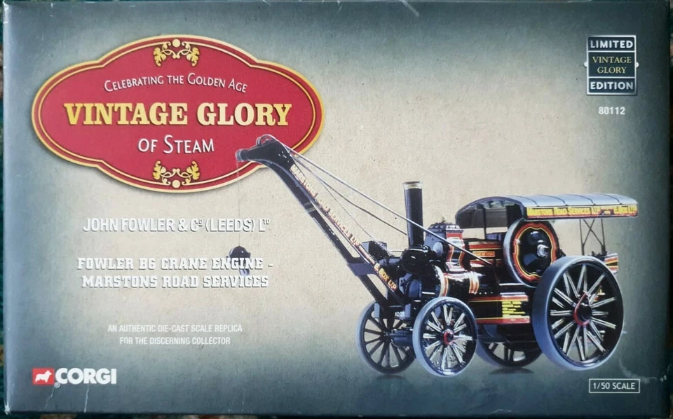 Corgi Vintage Glory 80112 Fowler B6 Crane Engine