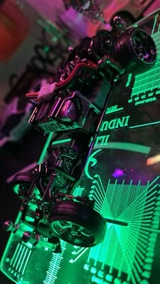 1/24 1/28 Rc LED / RGB Drift Setup Boards *Ackerman Settings light up - Image 1 of 4