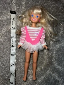 Mattel Barbie Doll Blonde Stacey 90’s kid Stacie bongo shirt - Picture 1 of 3