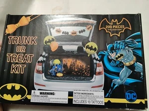 BATMAN Baúl o Golosina Halloween Decoraciones Kit 200 Piezas - Imagen 1 de 16