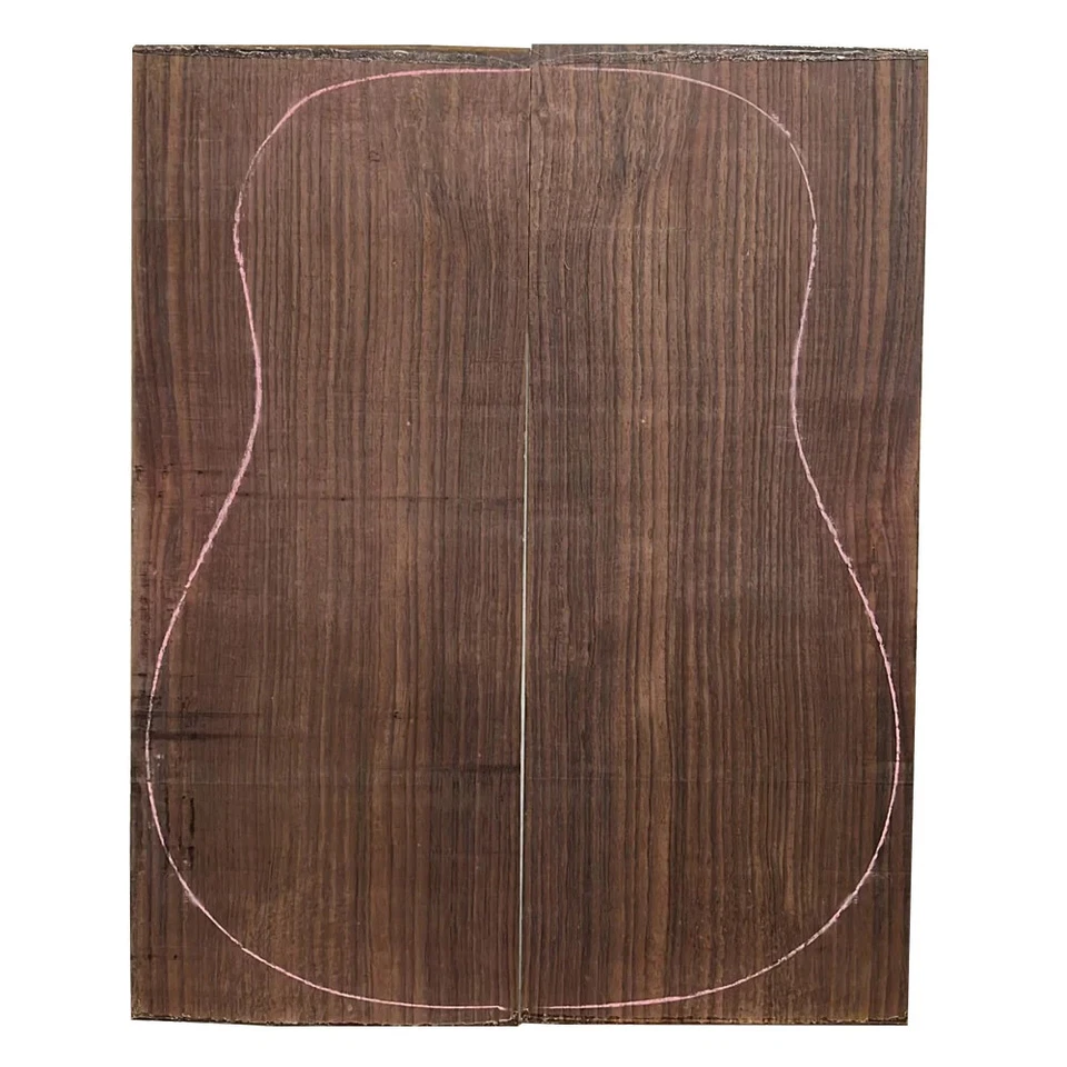 Lote de 2 juegos, parte posterior de guitarra de palisandro de las Indias Orientales - clásica/dreadnought | grado A Foto 1 de 1