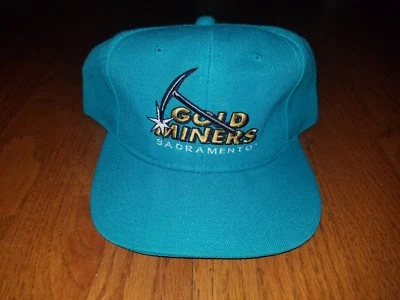 DE COLECCIÓN SACRAMENTO GOLD MINERS CFL GORRA SNAPBACK YOUNGAN DEPORTES ESPECIALIDADES RARO NUEVO SIN ETIQUETAS Foto 1 de 4