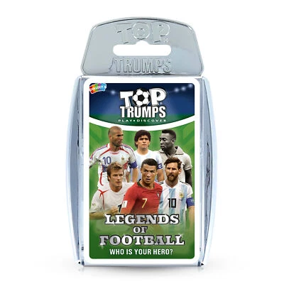 Top Trumps Legends of World Football - Wer ist dein Held? Kartenspiel