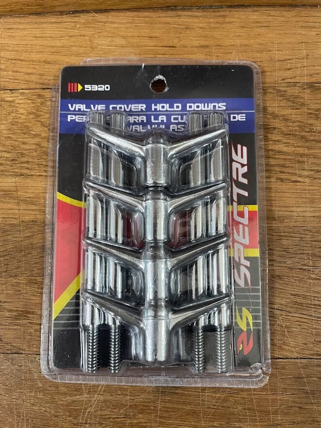 Spectre Valve Cover Hold Downs Part No 5320 New in Package - Image 1 of 3