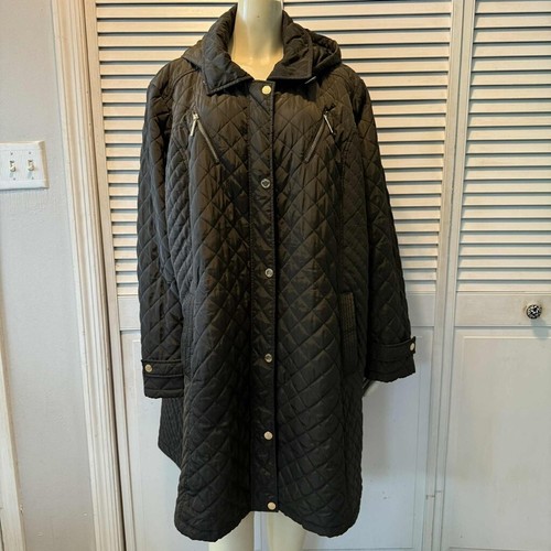 Cappotto trapuntato donna Michael Kors nero taglia 3X