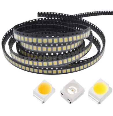 200PCS PLCC-2 3528 1210 White  Super Bright Light LED POWER TOP SMD SMT NEW - Bild 1 von 4