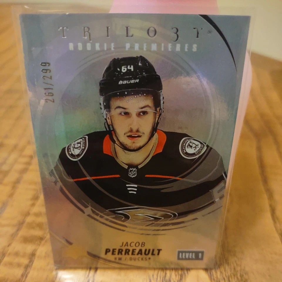 Jacob Perreault 2022-23 Trilogy Rookie Premieres Level One /299 - Image 1 of 2