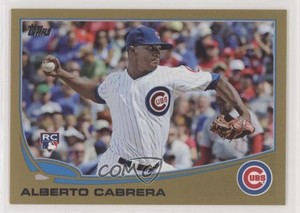 2013 Topps Gold /2013 Alberto Cabrera #534 Rookie RC