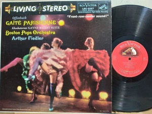 RCA LSC 2267 FIEDLER OFFENBACH GAITE PARISIENNE SD 10S 10S 1959 NM - Picture 1 of 2