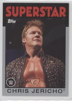 2016 Topps Heritage WWE Superstar Divas Championship Silver/50 Chris Jericho Foto 1 de 2